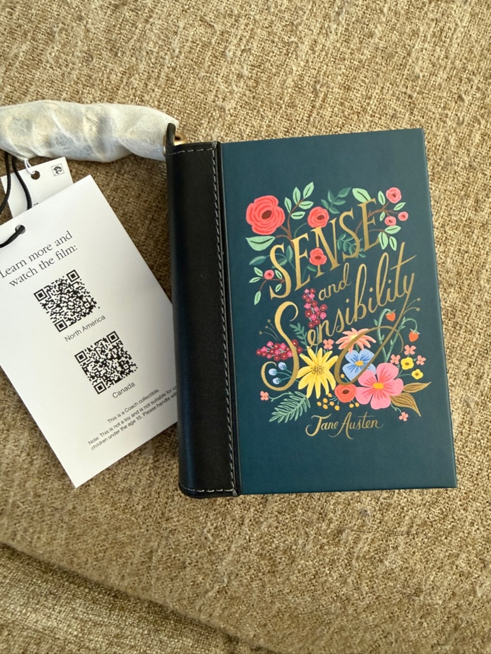Coach Sense and Sensibility Book Charm